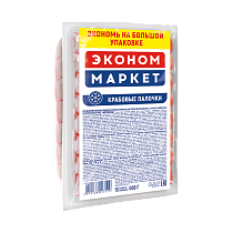 Crab sticks &quot;Econom&quot; imitation pasteurized frozen 500 g